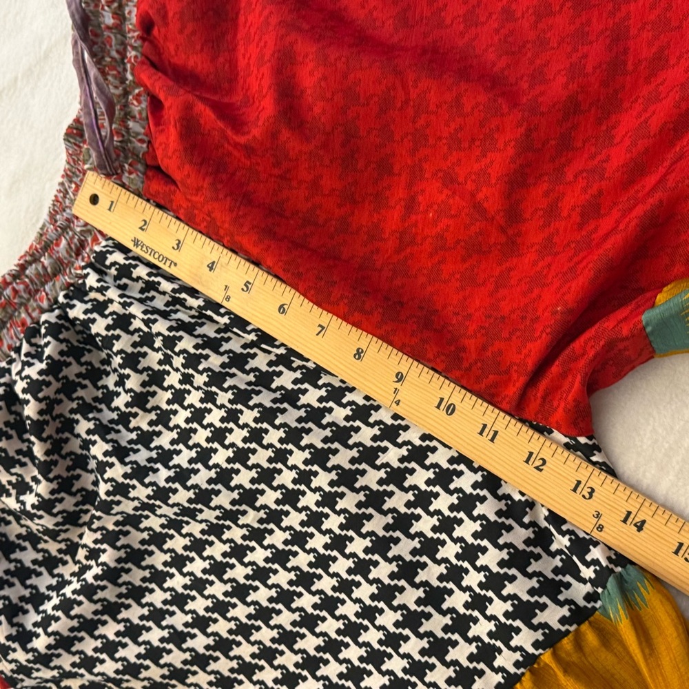 Colorful Bohemian Patchwork Pants - image 8